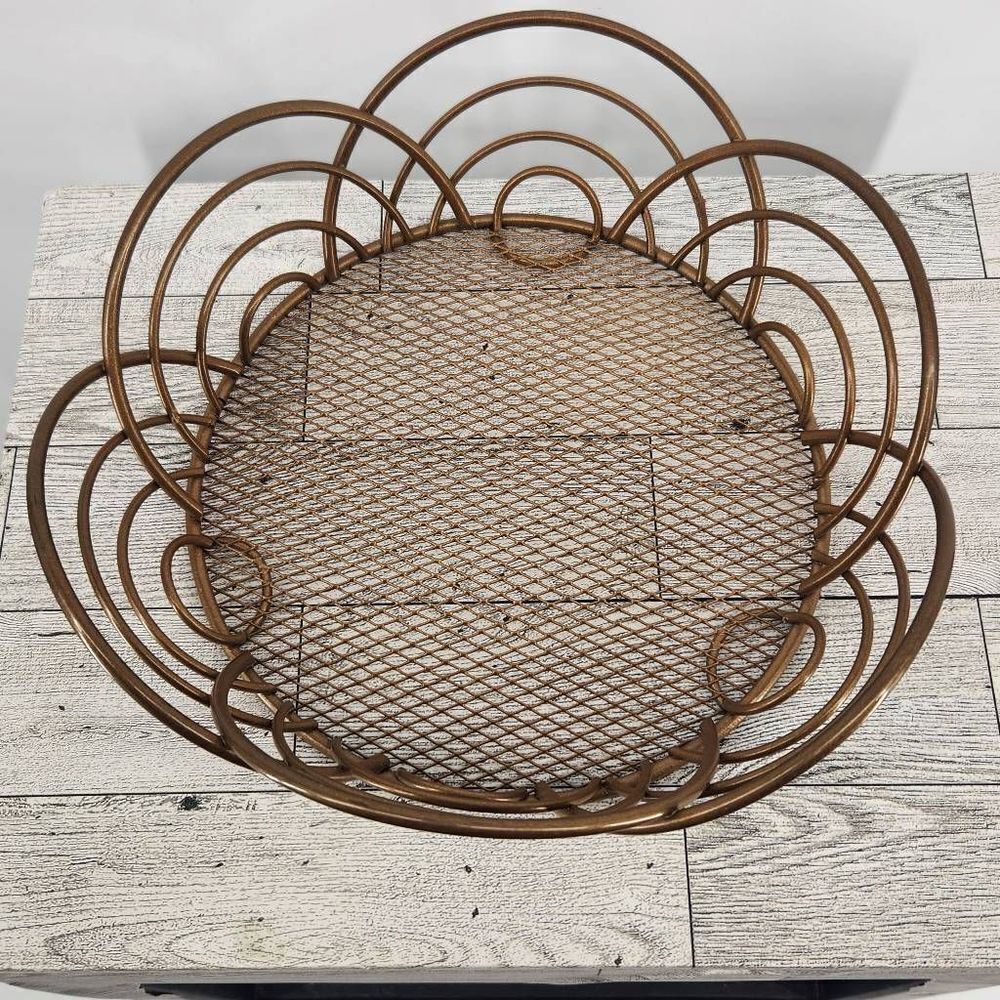 Sclafani Wire Fruit Bowl Bronze Wayfair